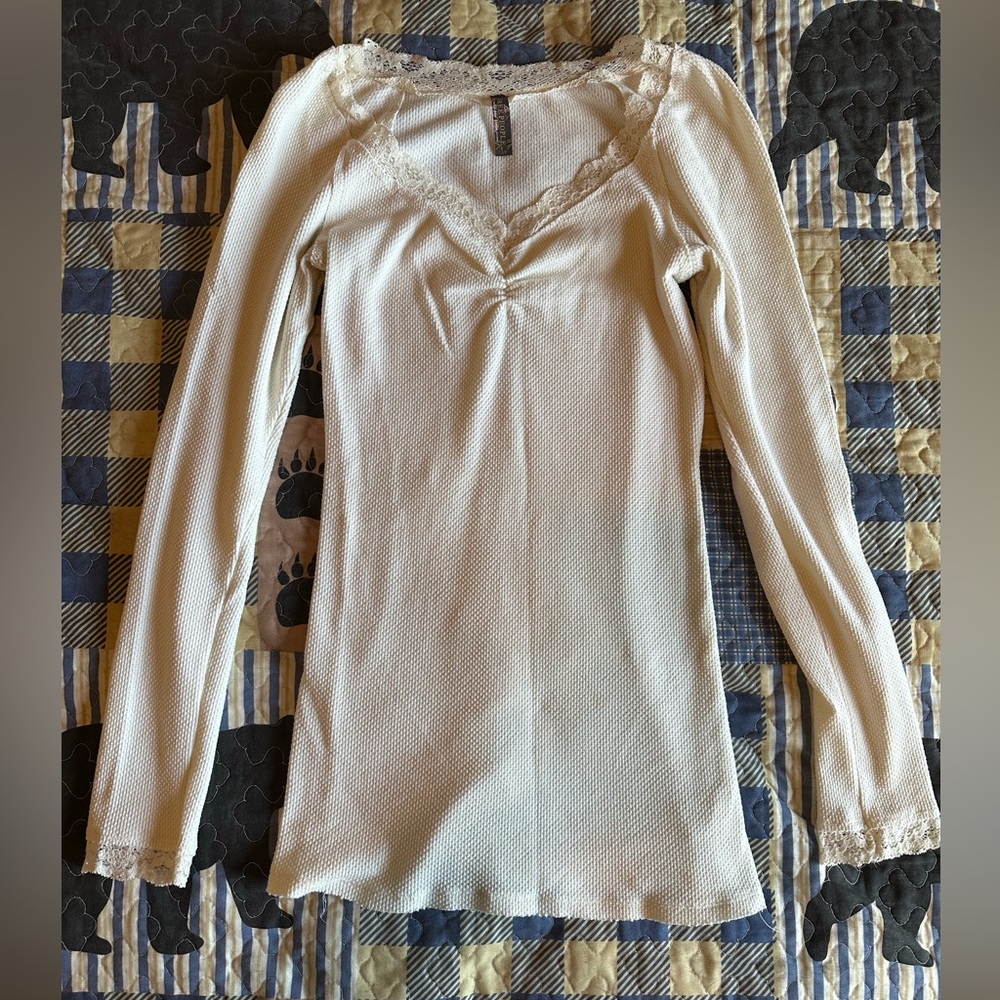 Free people lace trimmed too